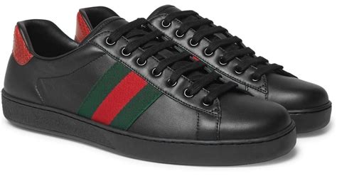 gucci ace bow sneaker|Gucci sneakers snake black.